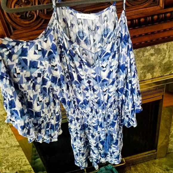 Blue Light Romper Small | ark nc. - Picture 5 of 5